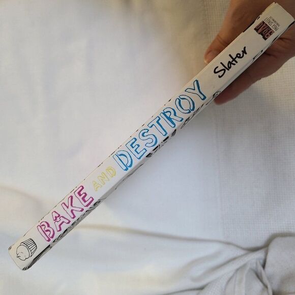 "Bake and Destroy: Good Food for Bad Vegans" Paperback Cookbook - Picture 3 of 4